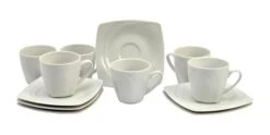 6er Set Kaffeetasse Mit Untertasse Celebration