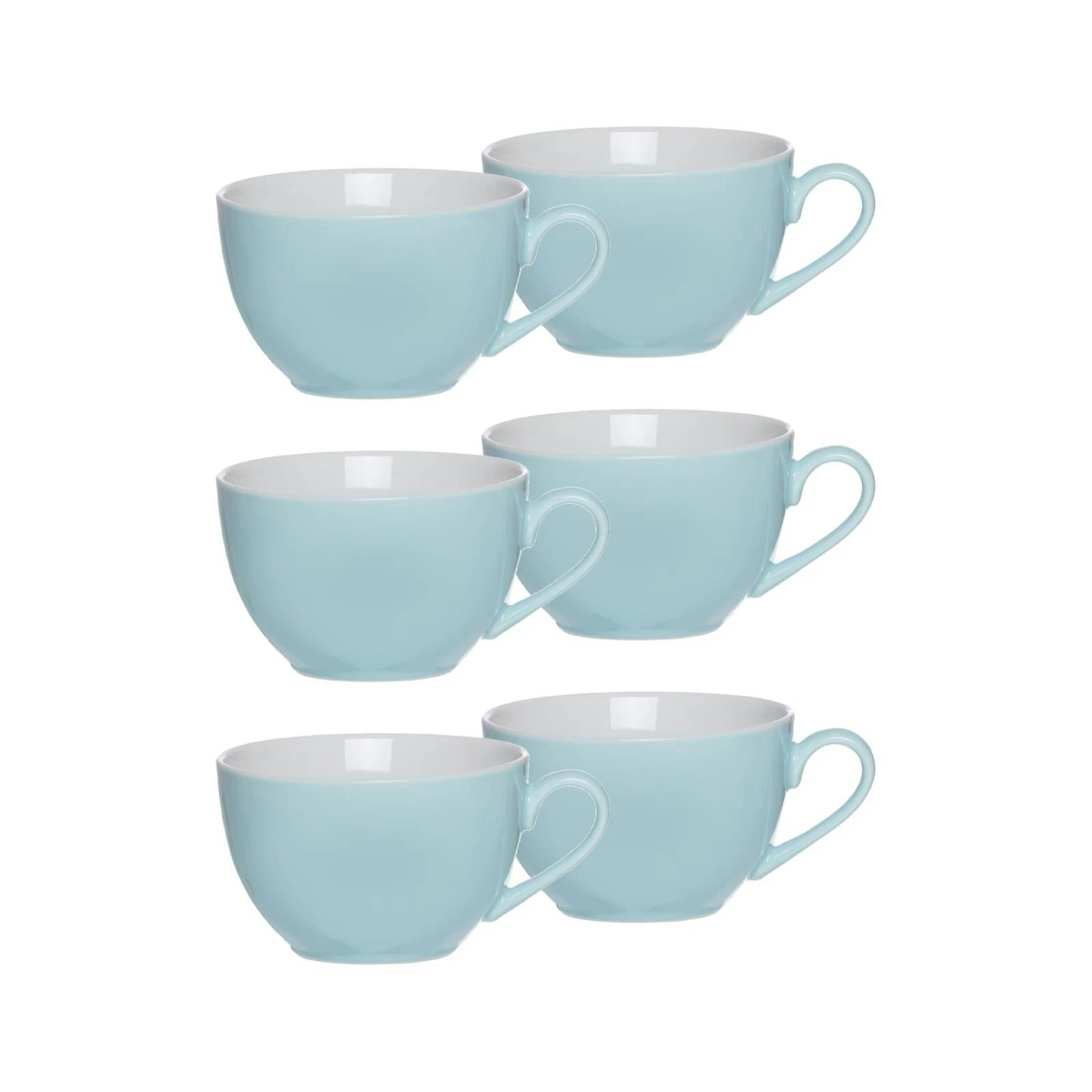 Ritzenhoff & Breker DOPPIO Kaffeetasse 200 Ml Türkis 6er Set - A 1 Ritzenhoff & Breker DOPPIO Kaffeetasse 200 Ml Türkis 6er Set - A