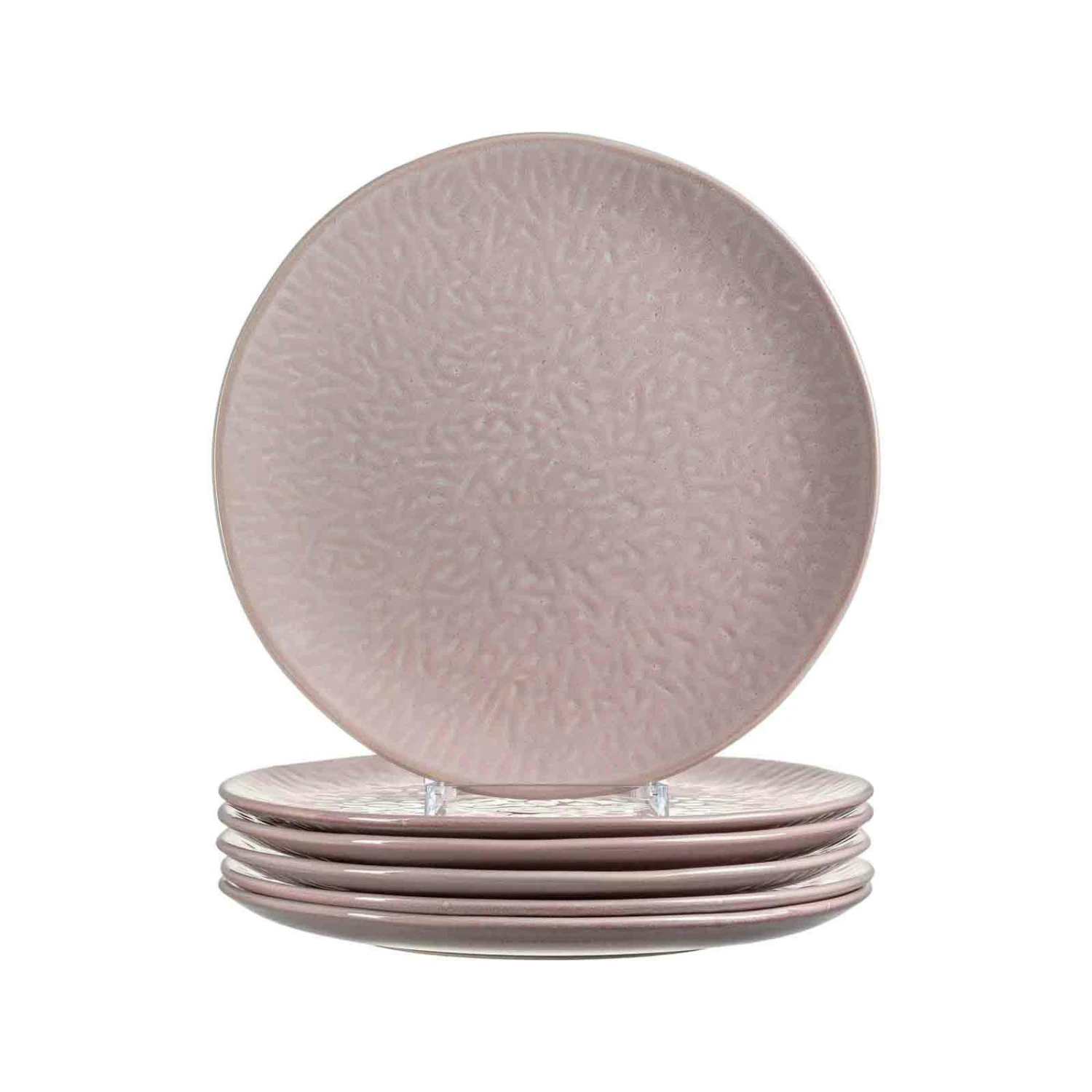 Leonardo MATERA Keramikteller 22,5 Cm Rosa 6er Set - A 4 Leonardo MATERA Keramikteller 22,5 Cm Rosa 6er Set - A – Bild 4