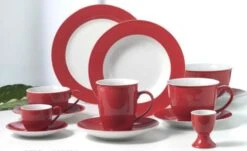 Ritzenhoff & Breker DOPPIO Suppenteller 22 Cm Rot 6er Set -Besteckladen 05cfcaa2 d1ce 4363 a1f9 64dcea30c196