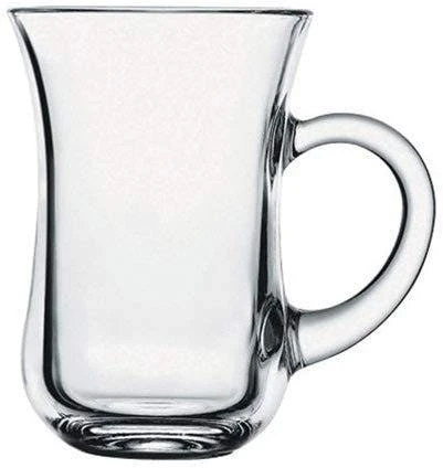 12er Set Teeglas Ceylon 220ml - Klassische Teetasse Aus Hitzebeständigem Glas Mit Henkel 5 12er Set Teeglas Ceylon 220ml - Klassische Teetasse Aus Hitzebeständigem Glas Mit Henkel – Bild 5
