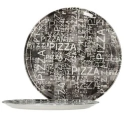 6er Set Pizzateller Napoli Black 31cm - 04019#Z70 -Besteckladen 0932e43d cccd 4246 90be 9c0ceb3bfecb 3