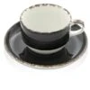 Tasse Onyx Mit Untertasse 90 Ml (12 Stück) Von CHEFGASTRO