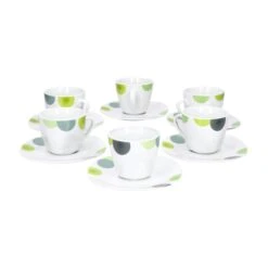 6er Set Espressotasse Mit Espressountertasse Rondo