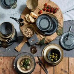 Leonardo MATERA Espressountertasse 11 Cm Anthrazit -Besteckladen 0e31504c 20df 45d5 86a4 ebe00151352f