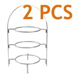 EGenuss 2-er Set Serviergestelle Für Teller Mit 3 Ebenen | Telleretagere Aus Hochwertigem Edelstahl Mit Rutschfesten Gummifüßen 12 EGenuss 2-er Set Serviergestelle Für Teller Mit 3 Ebenen | Telleretagere Aus Hochwertigem Edelstahl Mit Rutschfesten Gummifüßen -Besteckladen 0fe5b0b2 b468 4b59 8334 f37469bb724e