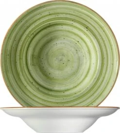 6x Pastateller Geschirr Tief 27cm 45cl Grün Weiß Rund Porzellan Bonna Odette Olive Gourmet Kantenschutz -Besteckladen 0fe805e9 1dfc 431d 83e3 18921a1db176 5