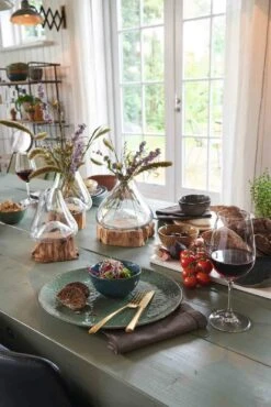 Leonardo MATERA Keramikteller Pizzateller 32 Cm Grün -Besteckladen 1283233c 0405 4ace 933f b2fddbedea98