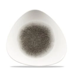 6 X Teller Flach Dreickig 31,1cm RAKU Quartz Black -Besteckladen 1363f34c 78a3 44dd 914f 4108970f943e