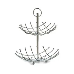 Zeller Obst Etagere Obstkorb Obstschale Gemüsekorb 2-Lagig Verchromten Metall -Besteckladen 18035019 f30b 4c7f 9f6f f4a047c8b96b 1