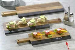 APS Servierbrett/Speisenbrett -AKAZIE SCHIEFER-30,5 X 13 Cm, H: 1,5 Cm 12 APS Servierbrett/Speisenbrett -AKAZIE SCHIEFER-30,5 X 13 Cm, H: 1,5 Cm -Besteckladen 195e4a4f 5bbb 41b0 9229 9a8cfe19487b