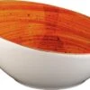 6x Dipschalen Snackteller Schälchen Orange Creme Geschirr Porzellan Rund Bonna Aura Terracotta Vanta 8cm 6cl