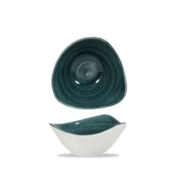 12 X Schale Dreieckig 23,5cm 600ml STONECAST PATINA Rustic Teal -Besteckladen 22b2e072 0283 4804 aa7e 8f6d292a26d9