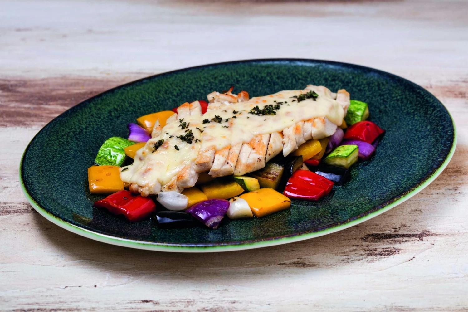 6x Servierplatten Speiseteller Porzellan Geschirr Oval Grün Braun Bonna Ore Mar Moove 36x28cm 7 6x Servierplatten Speiseteller Porzellan Geschirr Oval Grün Braun Bonna Ore Mar Moove 36x28cm – Bild 7