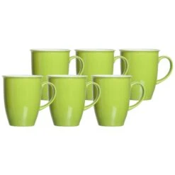 Ritzenhoff & Breker DOPPIO Kaffeebecher 320 Ml Grün 6er Set