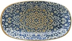 12 X Alhambra Gourmet Platte Oval 24x14cm - Bonna Premium Porcelain
