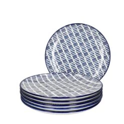 6er Set Speiseteller Seoul Blau & Weiß Für 6 Personen -Besteckladen 2aaae27b a44d 43fd a5de bdf30487aa0f