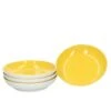 4er Set Schale 13cm Flach Gelb Doppio - Ritzenhoff 64308