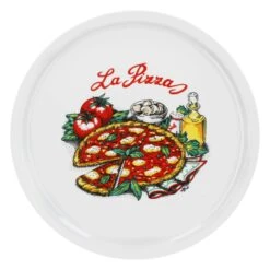 2er Set Pizzateller Napoli Groß - 30,5cm Porzellan Teller Mit Schönem Motiv - Für Pizza / Pasta, Den `großen Hunger` Oder Zum Anrichten Geeignet -Besteckladen 2d80464a ad97 4ed3 9914 3f99fec0cc4e