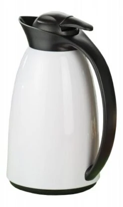 2x Isolierkanne LOFT, Inhalt: 1,0 Liter, Farbe: Weiß, Höhe: Ca. 235 Mm,