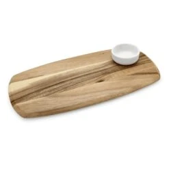 WAS Germany - Dipschalen Set Dip Set Acacia 1852, 35 X 18 X 1,5 Cm, Akazienholz (1852351)