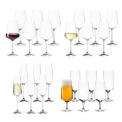 Leonardo PUCCINI Gläserset Bier, Sekt, Wein 30-tlg. -Besteckladen 34eb05e2 9c88 4d51 8745 6e89171f3e22 1
