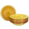 6er Set Suppenteller Yellow Baita