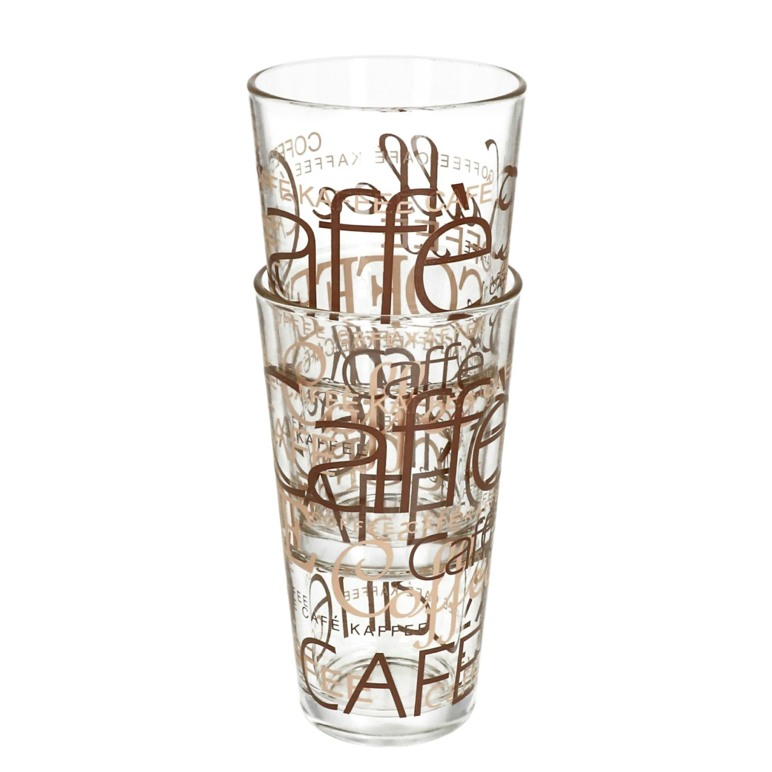 4er Set Latte Macchiato Glas 39cl Stapelbar Coffee Dekor 6 4er Set Latte Macchiato Glas 39cl Stapelbar Coffee Dekor – Bild 6