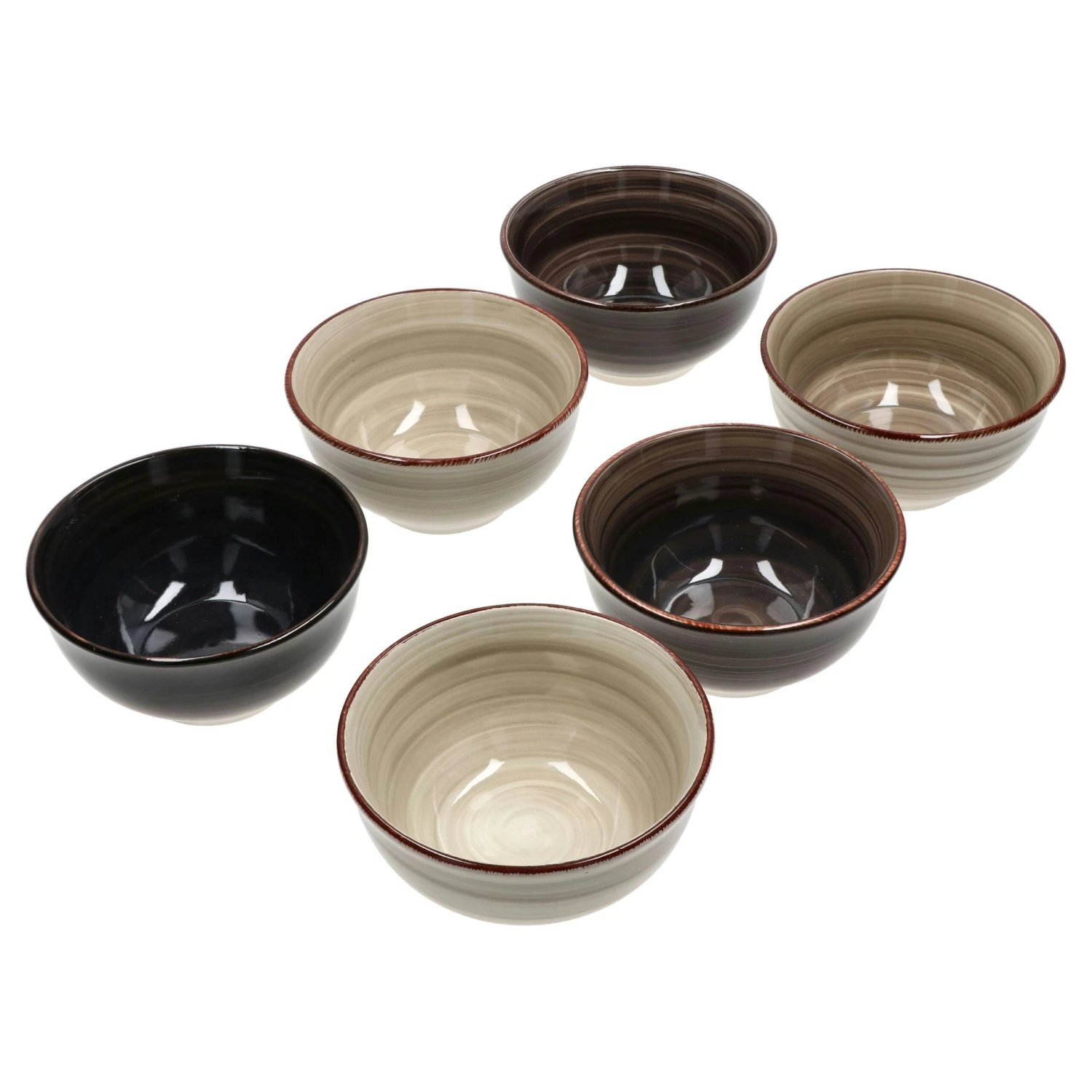 6er Set Snack-/Dipschale Grey Baita 12 Cm - 24326864 6 6er Set Snack-/Dipschale Grey Baita 12 Cm - 24326864 – Bild 6