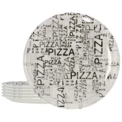 6er Set Pizzateller Napoli White 31 Cm - 04019#Z69