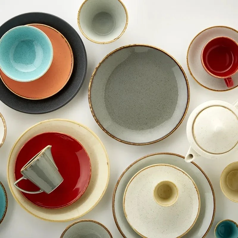 Untertasse Stone Elegant ø16cm Grau (24 Stück) 6 Untertasse Stone Elegant ø16cm Grau (24 Stück) – Bild 6