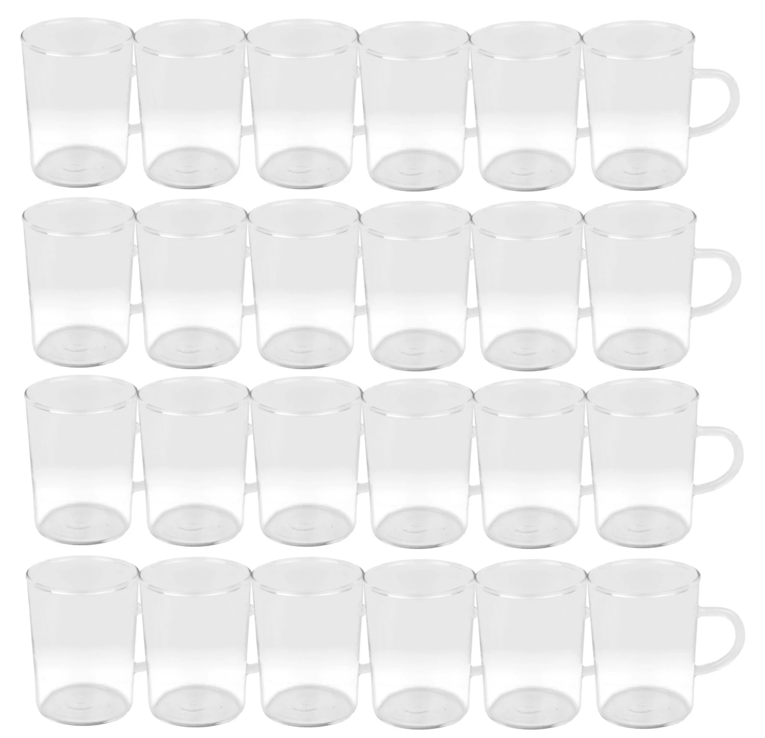 6er Set Teeglas Ceylon 220ml - Klassische Teetasse Aus Hitzebeständigem Glas Mit Henkel 2 6er Set Teeglas Ceylon 220ml - Klassische Teetasse Aus Hitzebeständigem Glas Mit Henkel – Bild 2