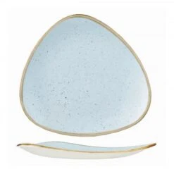 12 X Teller Flach Dreieckig 26,5cm STONECAST Duck Egg Blue -Besteckladen 46c4ba19 61a2 4351 a1df 9a12656c4e9e