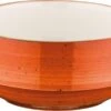 6x Dipschalen Snackteller Schälchen Orange Creme Geschirr Porzellan Rund Bonna Aura Terracotta Banquet Stapelschale 12cm 35cl