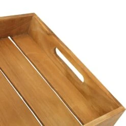 3 Teiliges Serviertablett Set 39x29x5cm - Teakholz -Besteckladen 48600b4b 118b 41d4 93a9 5c3e11fb8dcf