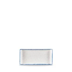 6 X Buffet Tablett Rechteck 30cm STONECAST HINTS Indigo