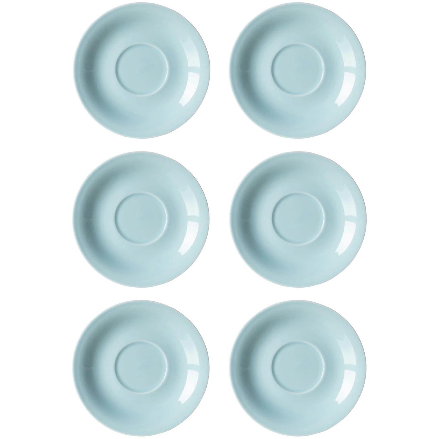 Ritzenhoff & Breker DOPPIO Jumbountertasse 17 Cm Türkis 6er Set - A 1 Ritzenhoff & Breker DOPPIO Jumbountertasse 17 Cm Türkis 6er Set - A