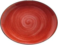 6 X Aura Terracotta Moove Platte Oval 31 X 24cm * - Bonna Premium Porcelain -Besteckladen 495de509 59c8 4672 94ae 06b19a82edcc
