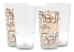 2er Set Mix Latte Macchiato Glas 39cl Stapelbar Mit Dekor / Ohne Dekor -Besteckladen 4a5c8469 934a 4909 b435 fdf2062bedfb 2