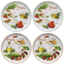 6er Set Pizzateller Napoli Pizzafoods Grün 33cm - 04018#ZP1 -Besteckladen 4c8f0c98 0697 429a bfb0 3c3d739c15dd 3