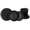 Mambocat 18-tlg. Tellerset Londen Lampart Nero
