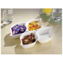 Esmeyer Servierschale JOLIE 302-071 Porzellan Weiß 4 St./Pack.