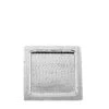 Tablett Quadratisch, Reiskorn, Klein Durchmesser 30,0 Cm Aluminium Vernickelt
