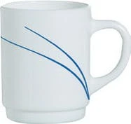 6 X Henkelbecher 25 Cl, Stapelbar Toronto Navy ARCOPAL