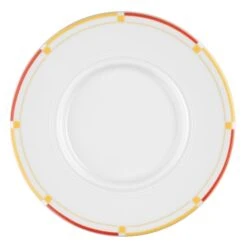 6 X Seltmann Untere Zur Suppentasse 17,5 Cm, Form: Vitalis, Dekor: 34929 Dunkelrotes Band -Besteckladen 54b011f0 3904 4a3f b9e2 3dad60423d64 1