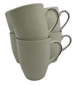 Becher Kaffeetassen Teetassen Tassen Mit Henkel Geschirr Service Kaffeeset Porzellan 6 Personen Weiß Schwarz 6er Set Bonna Madera Mint Cosmos Black -Besteckladen 569650ab 2d78 4b20 bdc6 9de84bafc04e