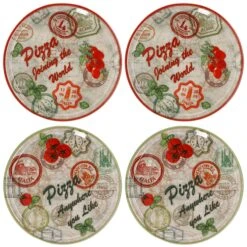 6er Set Pizzateller Napoli Pizzafoods Grün 33cm - 04018#ZP1 -Besteckladen 5701d69c 7b65 4874 816a c8007ebbbf5d 7