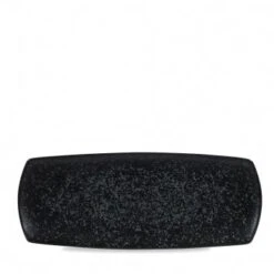6 X Platte 36x14cm MENU SHADES Caldera Ash Black