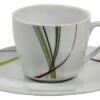 Kaffeetasse 20cl Mit Untertasse 14,5cm Fashion