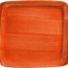 6x Servierplatten Speiseteller Porzellan Geschirr Rechteckig Orange Creme Bonna Aura Terracotta Moove 32x30cm Kantenschutz
